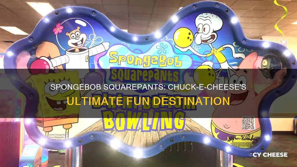 do you want spongebob squarepants chuck-e-cheese