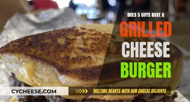 Grilled Cheese Burger: Five Guys' Secret Menu Item?