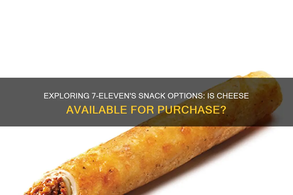 does 711 sell cheese