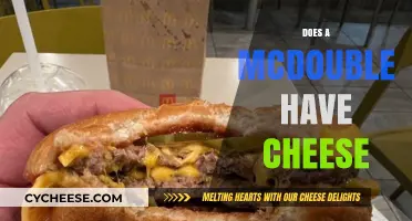 Does a McDouble Have Cheese? Unraveling the McDonald's Mystery