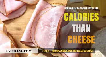 Meat vs. Cheese: Which Has Fewer Calories?