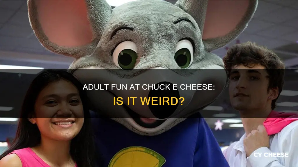 does adults play game at chuck e cheese