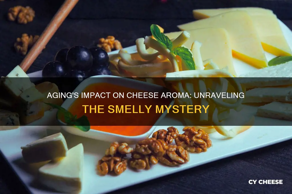 does aging affect cheese smell