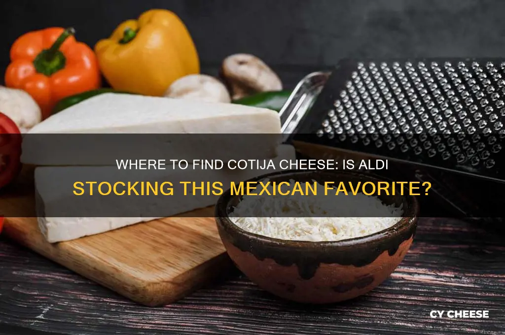 does aldi have cotija cheese