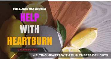 Almond Milk vs. Cheese: Which Relieves Heartburn Better?