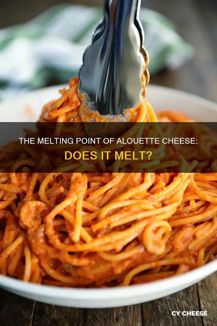 does alouette cheese melt