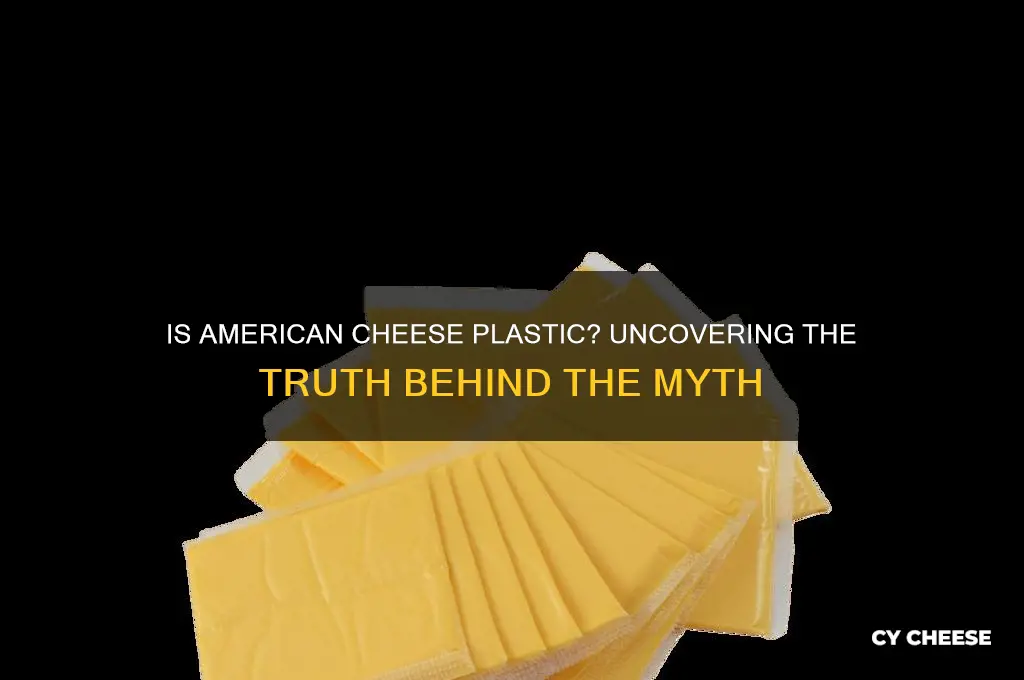 does american cheese contain plastic