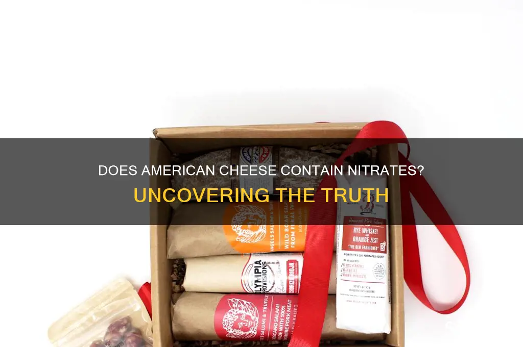 does american cheese have nitrate