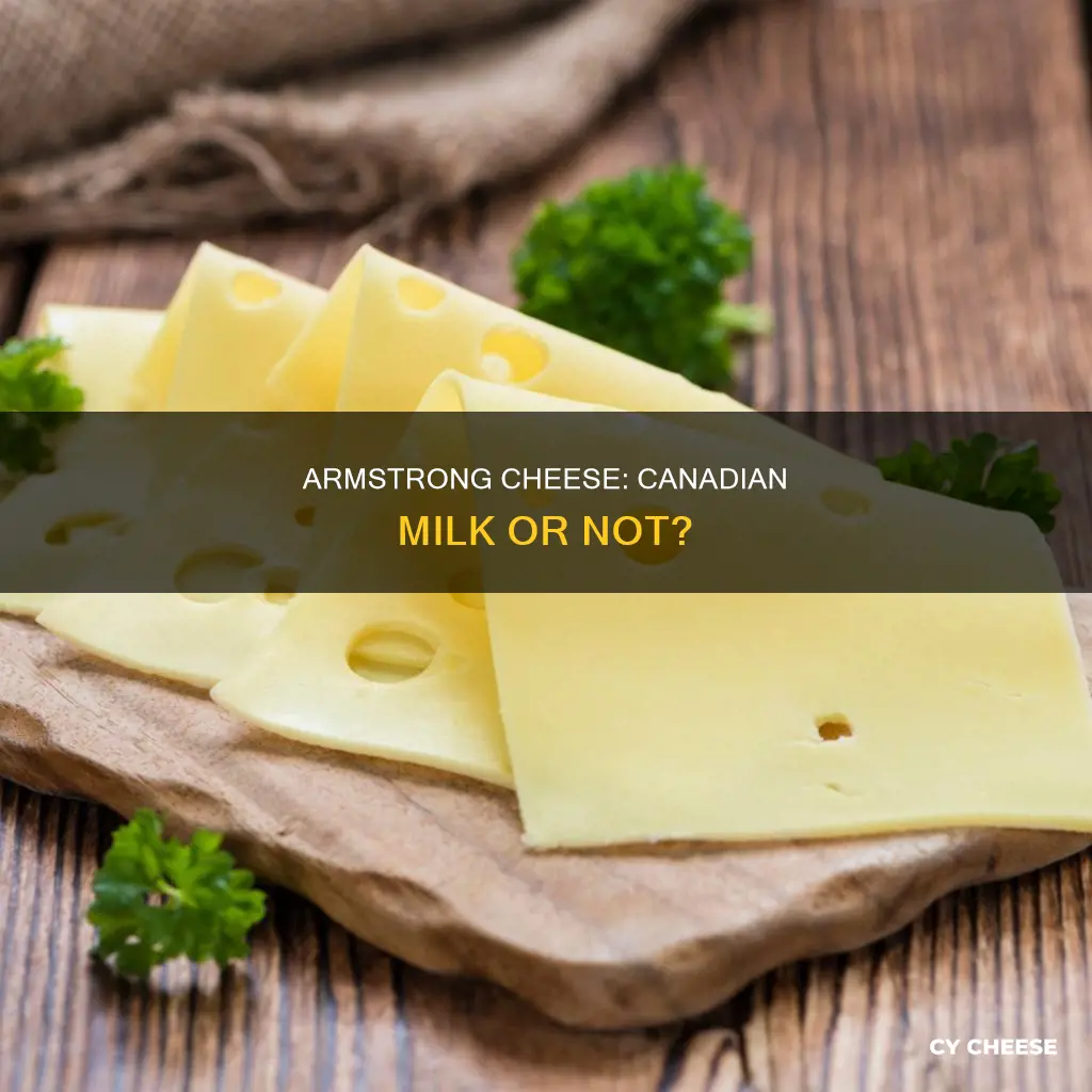 does armstrong cheese use canadian milk