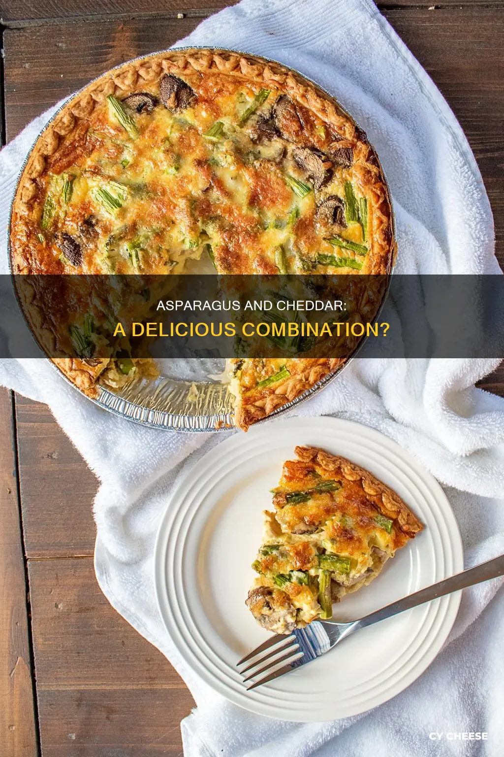 does asparagus go with cheddar cheese