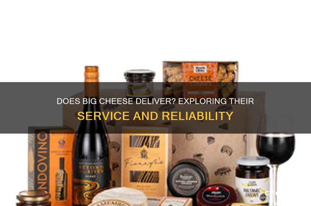 does big cheese deliver