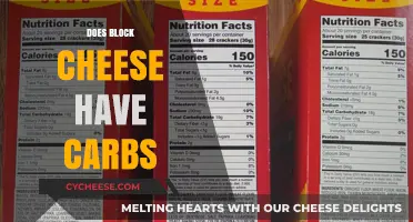 Block Cheese: Carb Content and Nutritional Facts