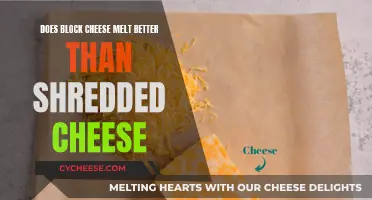 Cheese Melt Showdown: Block vs Shredded