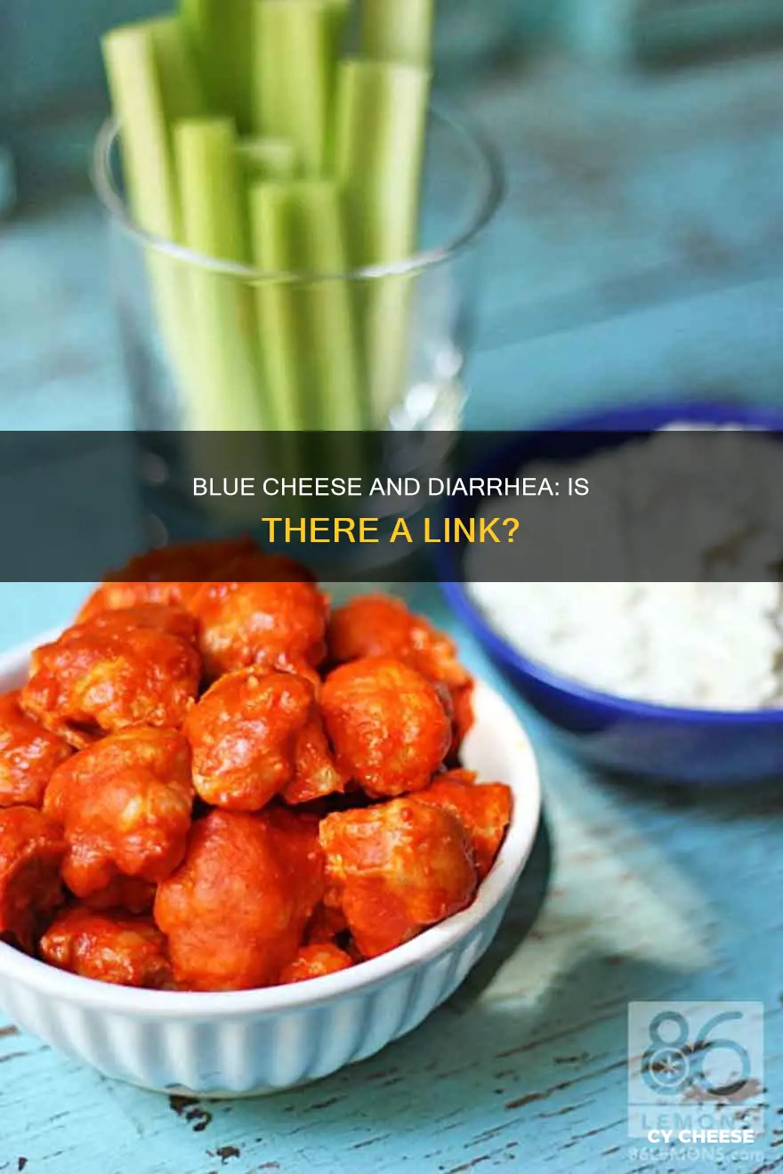does blue cheese cause diarrhea