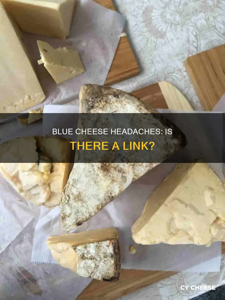 does blue cheese cause headaches