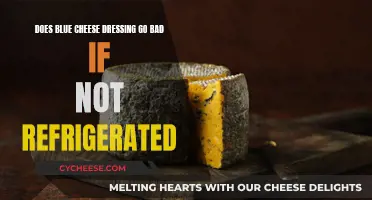 Blue Cheese Dressing: Safe Outside the Fridge?