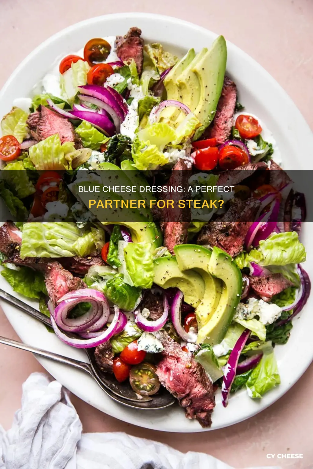 does blue cheese dressing go with steak