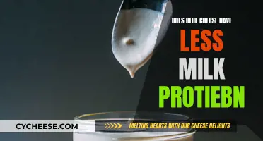 Blue Cheese: Less Milk Protein, More Flavor?