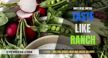 Blue Cheese and Ranch: Similar or Distinct Flavors?