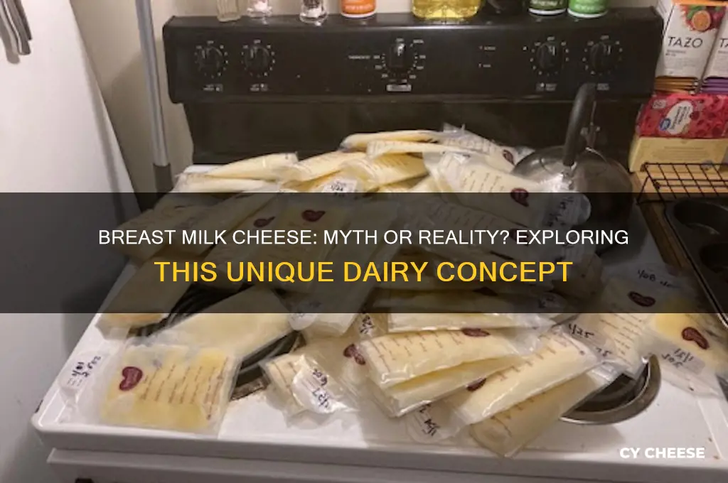 does breast milk cheese exist