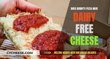Buddy's Pizza: Dairy-Free Cheese Option Available?