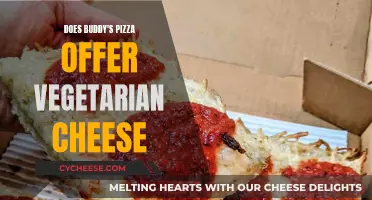 Buddy's Pizza: Do They Offer Vegetarian Cheese Options?