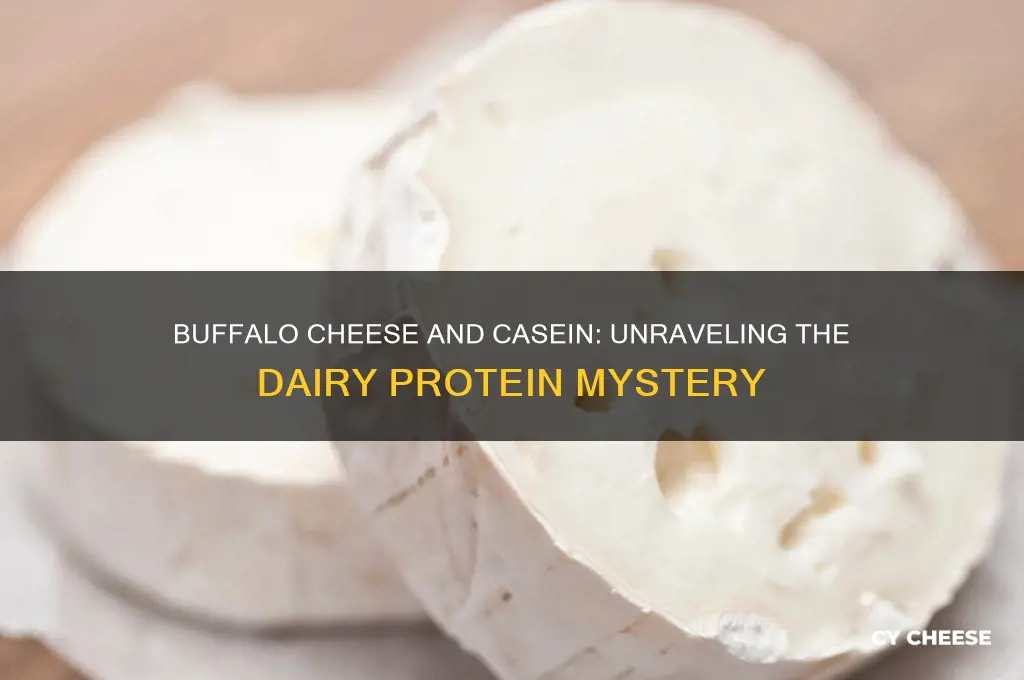 does buffalo cheese contain casein