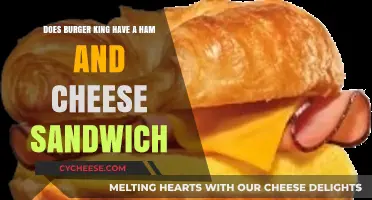 Does Burger King Offer a Ham and Cheese Sandwich?
