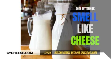 Buttermilk and Cheese: Similar or Distinct Scents?