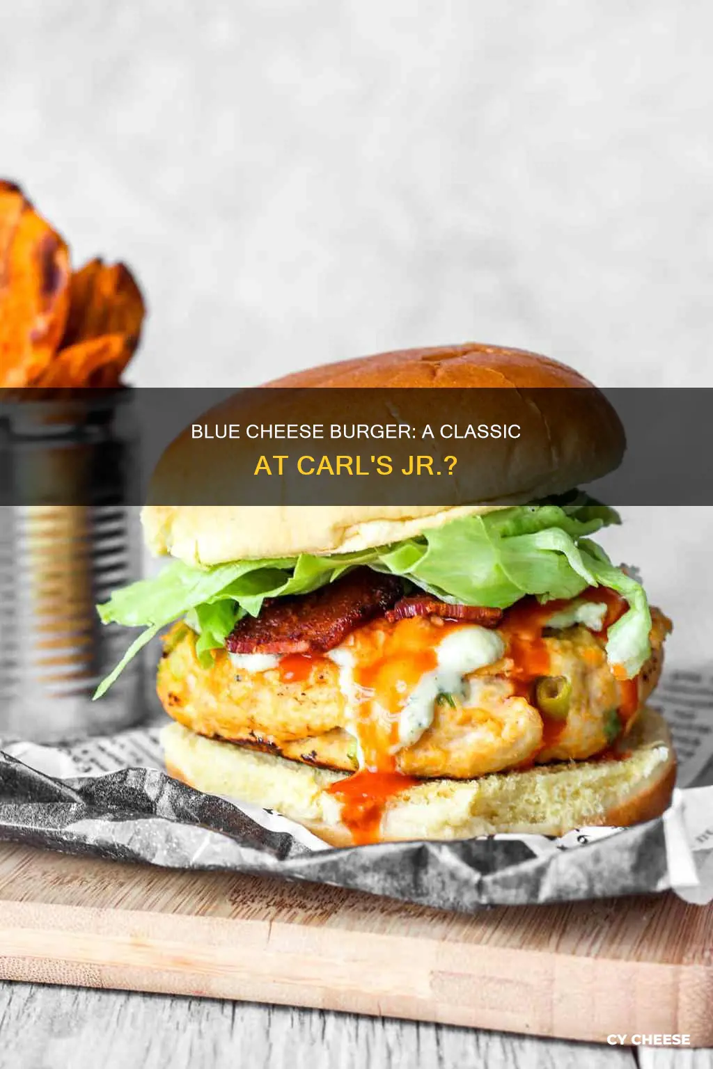 does carls jr still have a blue cheese burger