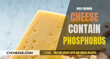 Unveiling Cheddar's Phosphorus: A Nutritional Cheese Analysis