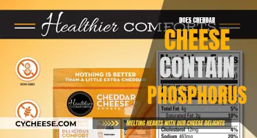 Cheddar Cheese and Phosphorus: What's the Connection?