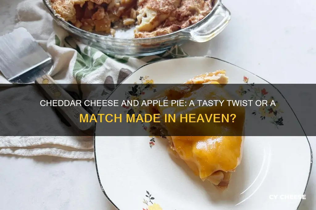 does cheddar cheese go with apple pie