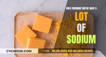 Cheddar Cheese: Sodium Content and Nutritional Insights