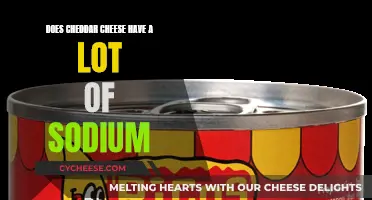 Cheddar Cheese: A Sodium-Rich Superfood?