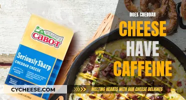 Cheddar Cheese: Caffeine-Free, But Can It Still Keep You Up?