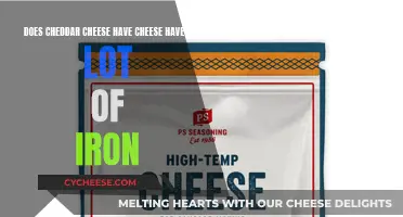 Cheddar Cheese: Unveiling the Iron Mystery