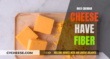 Unraveling the Mystery: Cheddar Cheese and Fiber