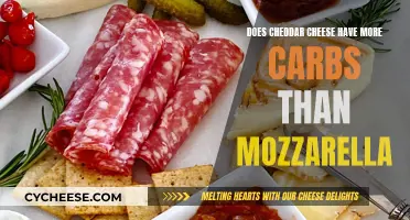 Cheese Carb Count: Cheddar vs Mozzarella
