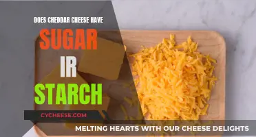 Cheddar Cheese: Sugar or Starch? Unraveling the Mystery