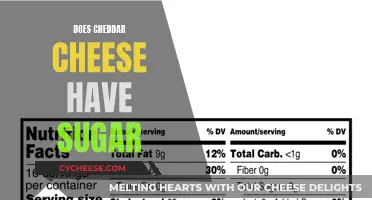 Sweet Surprise: Cheddar's Hidden Sugar Content