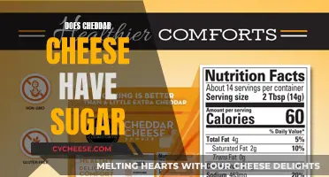 Cheddar Cheese and Sugar: What's the Real Deal?