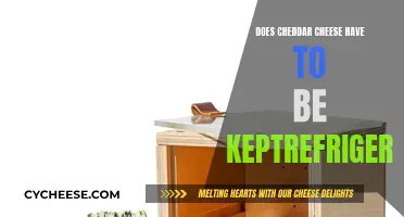 Cheddar Cheese: Fridge or Shelf Storage?