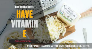 Unveiling the Vitamin E Mystery: Cheddar's Nutritional Secrets