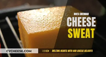 Cheddar Cheese: Sweating It Out?