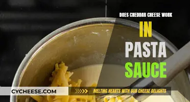 Cheese Please: Cheddar's Pasta Sauce Potential Unveiled