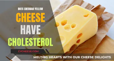 Cholesterol in Cheddar: Unveiling the Yellow Cheese's Nutritional Secrets