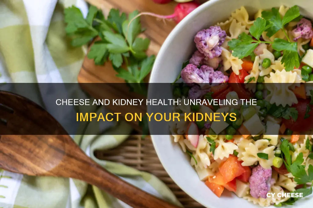 does cheese affect your kidneys