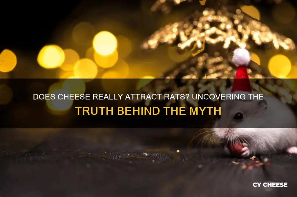 does cheese attract rats