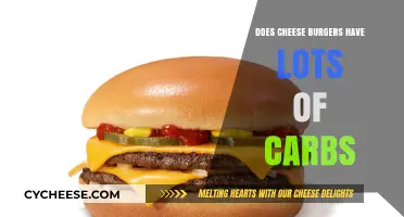 Cheese Burgers: Carb Content and Nutritional Facts